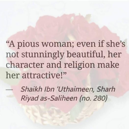 a pious woman